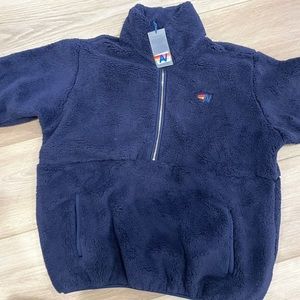 AVIATOR NATION HALF ZIP TEDDY LARGE